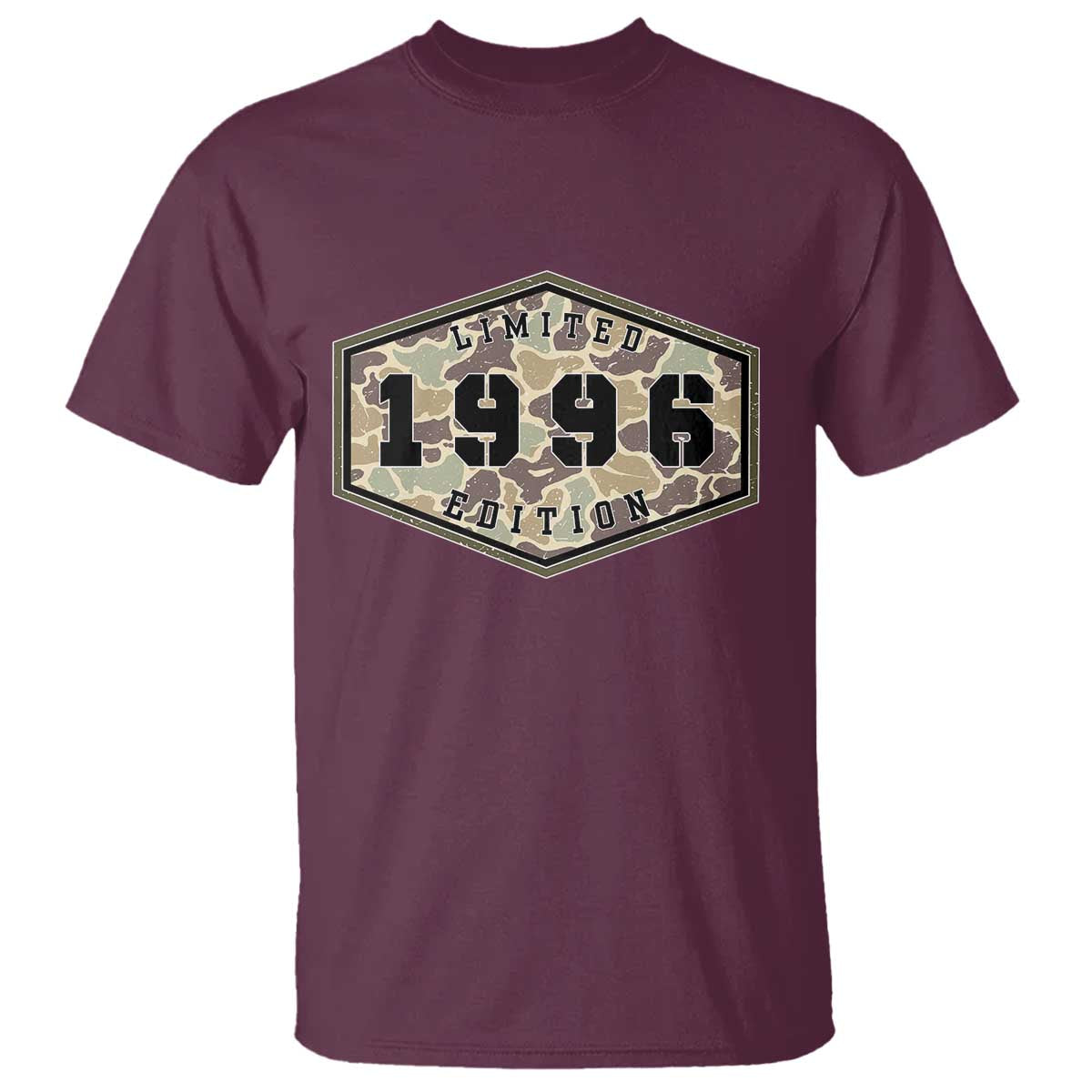 30th Birthday Hunting T Shirt 1996 Limited Edition Vintage Camouflage Gifts For Turning 30
