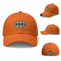 25th Birthday Hunting Baseball Cap 2001 Limited Edition Vintage Camouflage Gifts For Turning 25