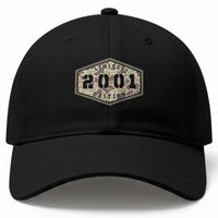 25th Birthday Hunting Baseball Cap 2001 Limited Edition Vintage Camouflage Gifts For Turning 25
