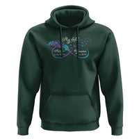 Suicide Prevention Awareness Hoodie My Child Always On My Mind Forever In My Heart Feathers Infinity - Wonder Print Shop