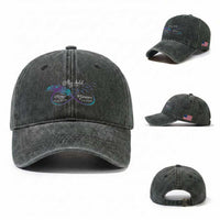 Suicide Prevention Awareness Washed Cotton Baseball Cap My Child Always On My Mind Forever In My Heart Feathers Infinity
