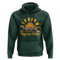 Harris Walz 2024 Hoodie Hope Is Making A Comeback Retro Sunshine - Wonder Print Shop