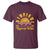Harris Walz 2024 T Shirt Hope Is Making A Comeback Retro Sunshine - Wonder Print Shop