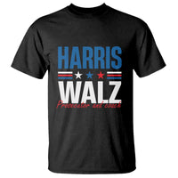 Harris Walz Supporter T Shirt Prosecutor And Coach Star US Elections 2024 - Wonder Print Shop