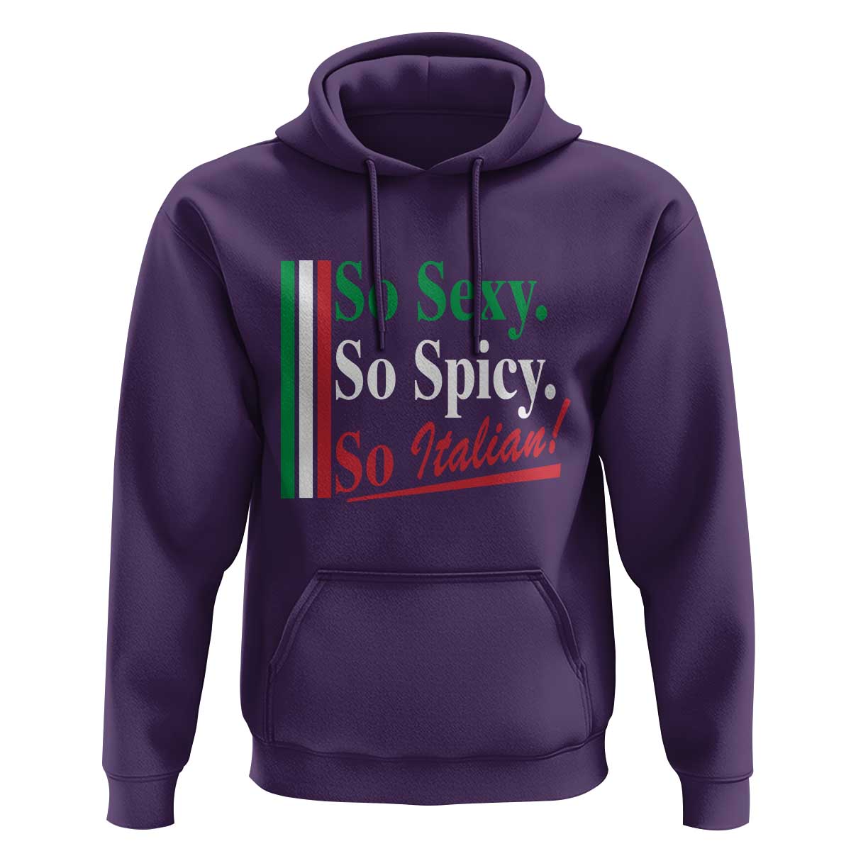 Funny Italian Pride Hoodie So Sexy So Spicy So Italian Chef Humor - Wonder Print Shop