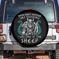 Viking Your First Mistake Was Thinking I Was One Of The Sheep Spare Tire Cover Viking Warrior - Wonder Print Shop