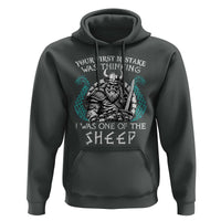 Viking Your First Mistake Was Thinking I Was One Of The Sheep Hoodie Viking Warrior - Wonder Print Shop
