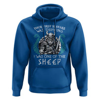 Viking Your First Mistake Was Thinking I Was One Of The Sheep Hoodie Viking Warrior - Wonder Print Shop
