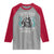 Viking Your First Mistake Was Thinking I Was One Of The Sheep Raglan Shirt Viking Warrior - Wonder Print Shop