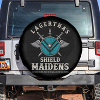 Lagertha's Shield Maidens Spare Tire Cover The Future Is Open Trust In The Gods Viking Warrior - Wonder Print Shop