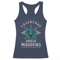 Lagertha's Shield Maidens Racerback Tank Top The Future Is Open Trust In The Gods Viking Warrior - Wonder Print Shop