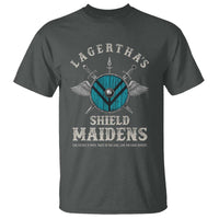 Lagertha's Shield Maidens T Shirt The Future Is Open Trust In The Gods Viking Warrior - Wonder Print Shop