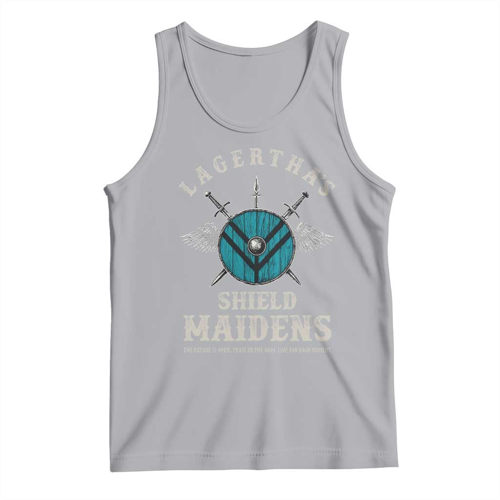Lagertha's Shield Maidens Tank Top The Future Is Open Trust In The Gods Viking Warrior - Wonder Print Shop