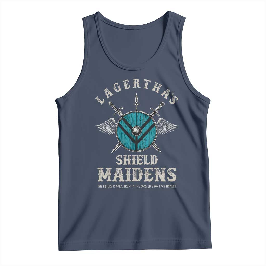 Lagertha's Shield Maidens Tank Top The Future Is Open Trust In The Gods Viking Warrior - Wonder Print Shop
