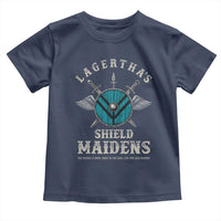 Lagertha's Shield Maidens Toddler T Shirt The Future Is Open Trust In The Gods Viking Warrior - Wonder Print Shop