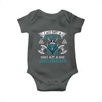 Funny I Am Not A Princess I Am A Shieldmaiden Baby Onesie Viking Pride - Wonder Print Shop