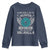Shieldmaiden Viking Pride Youth Sweatshirt Good Girls Go To Heaven The Best Women Go To Valhalla - Wonder Print Shop