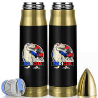 Funny Boricua Dinosaur Dino Puerto Rican Flag Hispanic Heritage Bullet Tumbler - Wonder Print Shop
