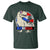 Funny Boricua Dinosaur Dino Puerto Rican Flag Hispanic Heritage T Shirt - Wonder Print Shop
