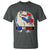 Funny Boricua Dinosaur Dino Puerto Rican Flag Hispanic Heritage T Shirt - Wonder Print Shop