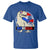 Funny Boricua Dinosaur Dino Puerto Rican Flag Hispanic Heritage T Shirt - Wonder Print Shop
