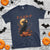 Funny Halloween F Caw F T Shirt Black Crow Moon Gothic Spooky Season - Wonder Print Shop