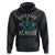 Funny Feel Safe At Night Sleep With A Shieldmaiden Hoodie Viking Pride - Wonder Print Shop