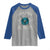 Funny Feel Safe At Night Sleep With A Shieldmaiden Raglan Shirt Viking Pride - Wonder Print Shop