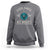 Funny Feel Safe At Night Sleep With A Shieldmaiden Sweatshirt Viking Pride - Wonder Print Shop
