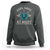 Funny Feel Safe At Night Sleep With A Shieldmaiden Sweatshirt Viking Pride - Wonder Print Shop