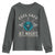 Funny Feel Safe At Night Sleep With A Shieldmaiden Youth Sweatshirt Viking Pride - Wonder Print Shop