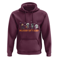 Halloween Teacher Hoodie Inclusion Isn't Scary Cute Skeleton Ghost Witch