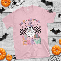 Funny Halloween Behavior Analyst T Shirt Boo-Havior Retro Ghost Witch ABA RBT - Wonder Print Shop