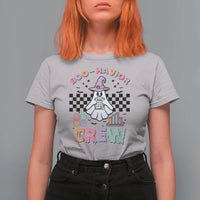 Funny Halloween Behavior Analyst T Shirt For Women Boo-Havior Retro Ghost Witch ABA RBT - Wonder Print Shop