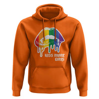 LGBT Lesbian Halloween Hoodie Kiss More Girls Rainbow Vampire Lips