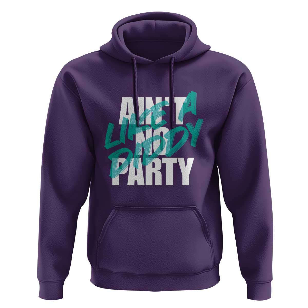Ain't No Party Like A Diddy Party Hoodie Brushed Text