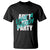 Ain't No Party Like A Diddy Party T Shirt Brushed Text - Wonder Print Shop