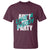 Ain't No Party Like A Diddy Party T Shirt Brushed Text - Wonder Print Shop