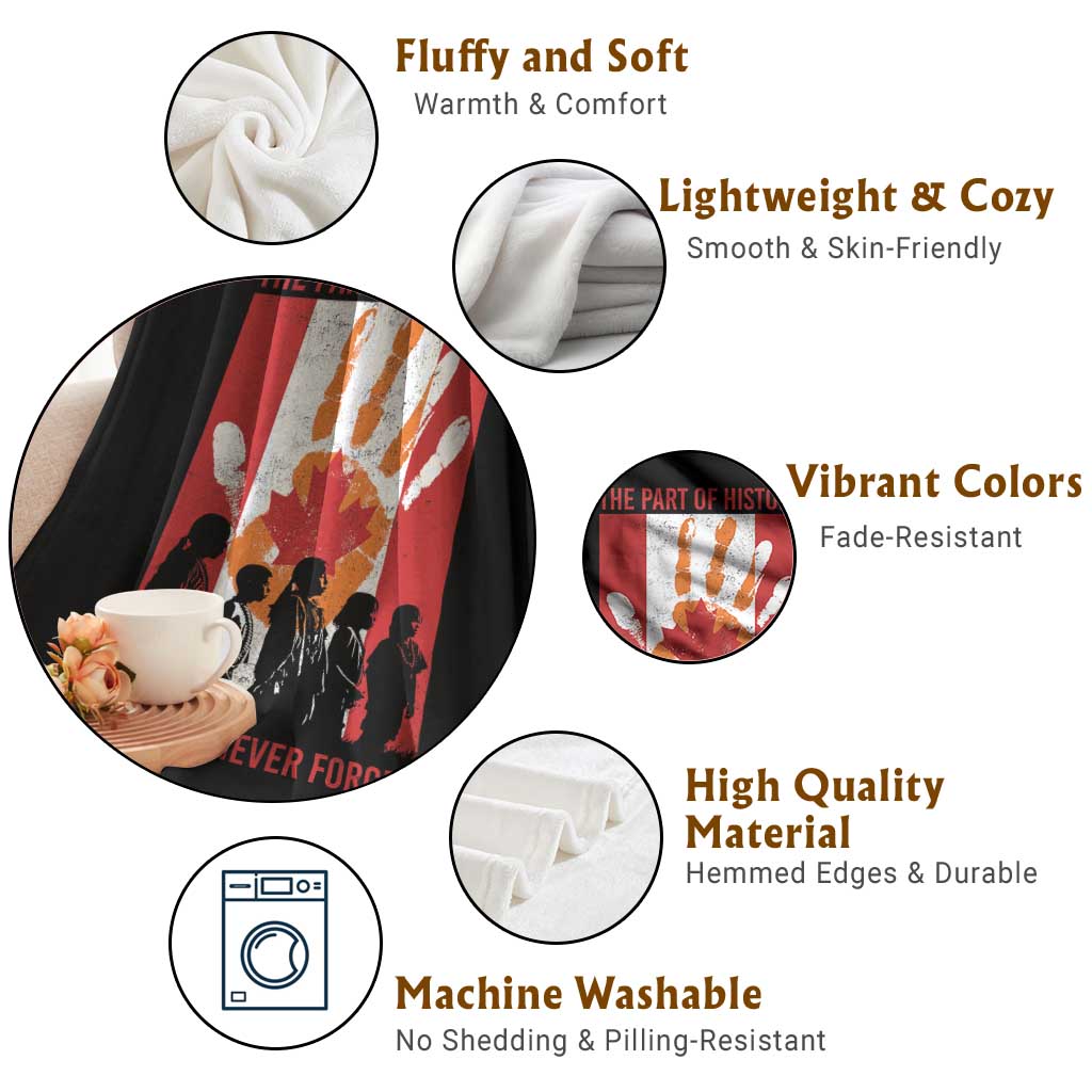 Indigenous Children Throw Blanket The Part Of History We Must Never Forget Canada - Wonder Print Shop