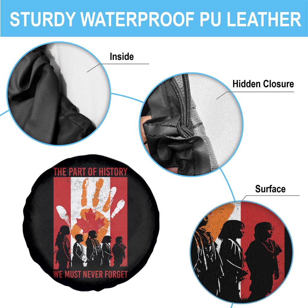 Indigenous Children Spare Tire Cover The Part Of History We Must Never Forget Canada - Wonder Print Shop