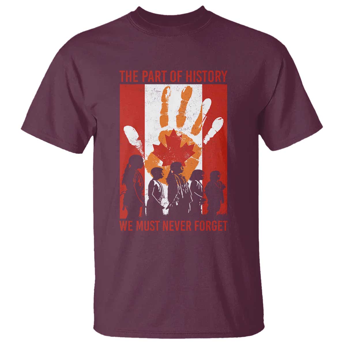 Indigenous Children T Shirt The Part Of History We Must Never Forget Canada - Wonder Print Shop