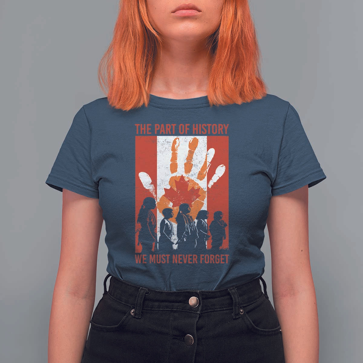 Indigenous Children T Shirt For Women The Part Of History We Must Never Forget Canada - Wonder Print Shop