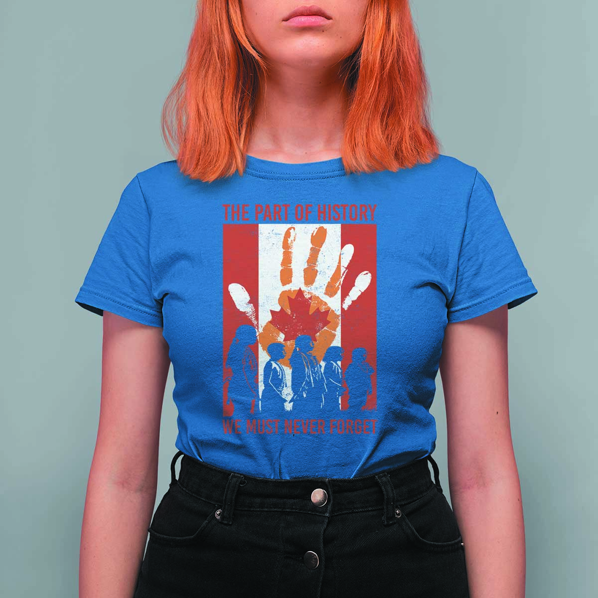 Indigenous Children T Shirt For Women The Part Of History We Must Never Forget Canada - Wonder Print Shop
