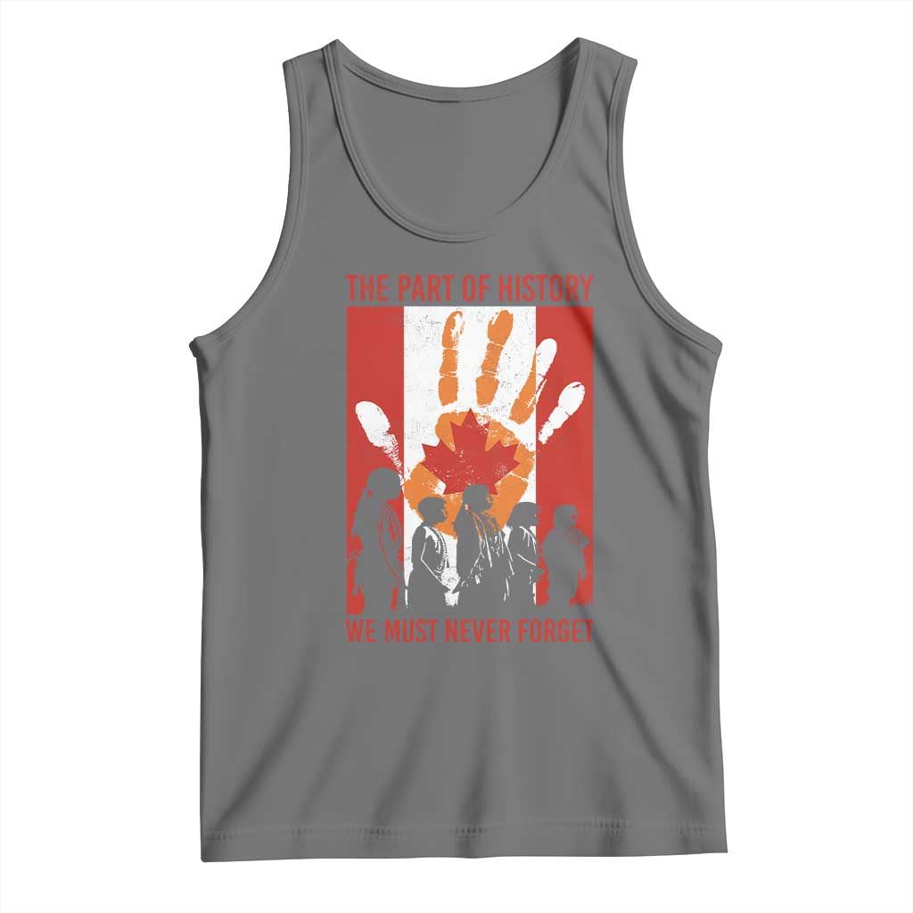 Indigenous Children Tank Top The Part Of History We Must Never Forget Canada - Wonder Print Shop