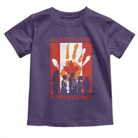 Indigenous Children Toddler T Shirt The Part Of History We Must Never Forget Canada - Wonder Print Shop