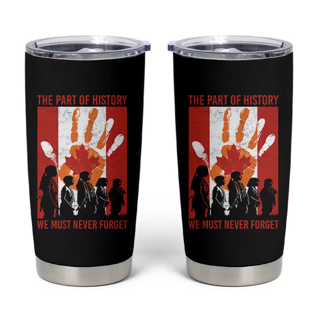 Indigenous Children Tumbler Cup The Part Of History We Must Never Forget Canada - Wonder Print Shop
