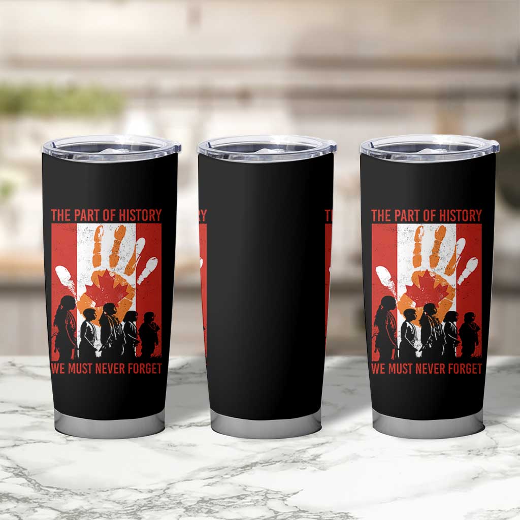 Indigenous Children Tumbler Cup The Part Of History We Must Never Forget Canada - Wonder Print Shop