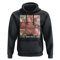 In My Moo Deng Era Hoodie Cute Hippo Zoo Meme Baby Pygmy