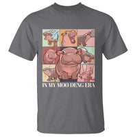 In My Moo Deng Era T Shirt Cute Hippo Zoo Meme Baby Pygmy - Wonder Print Shop