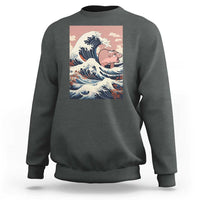 Funny Moo Deng Sweatshirt Cute Hippo Zoo Meme Baby Pygmy Tsunami - Wonder Print Shop